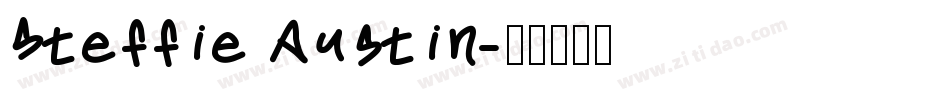 Steffie Austin字体转换